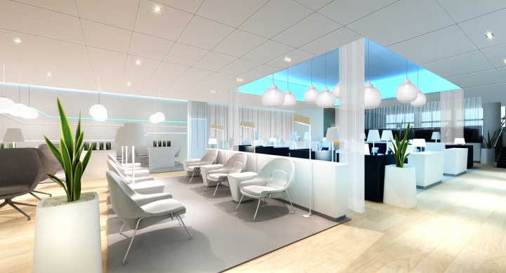 Första bilderna på Finnairs nya lounge i Helsingfors med spa och bastu - 1