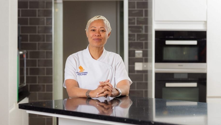 Singapore Airlines - haute cuisine from the UK