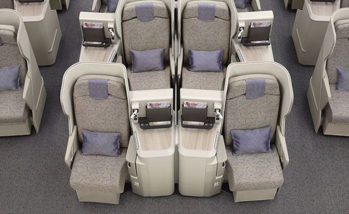 De bästa stolarna på business class när man reser tillsammans - 3. Etihad - 5