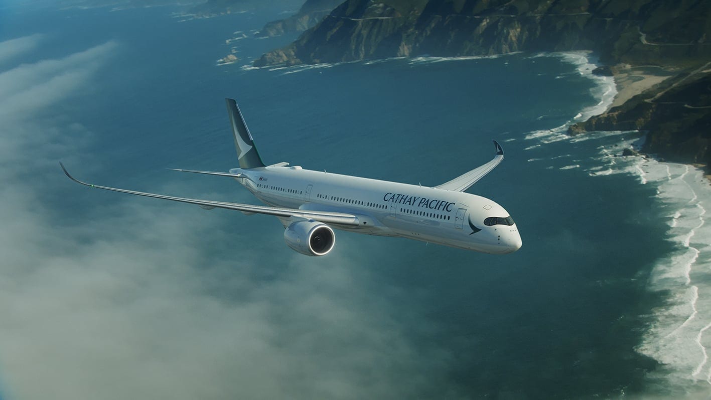 Cathay Pacific receives first Airbus A350