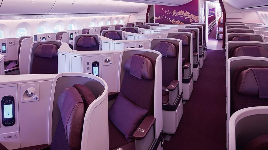 Review of Thai Airways Business Class