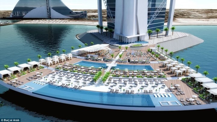 Burj Al Arab bygger ny sektion - 3