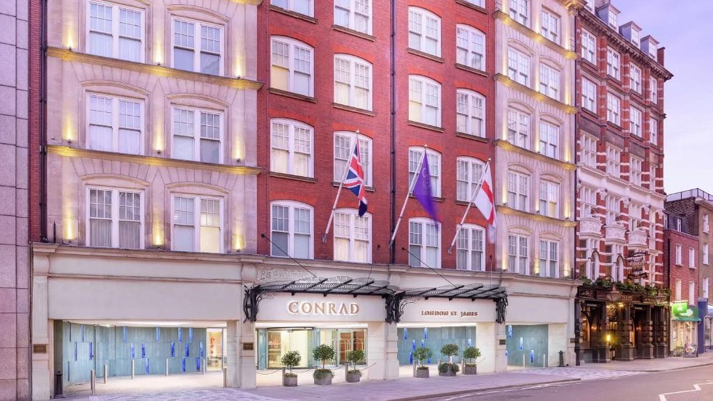Conrad London St James front entrance