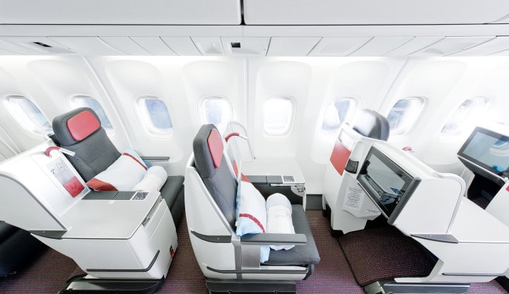 Alla Austrian Airlines långdistansflygplan har nu ny kabin ombord - 2
