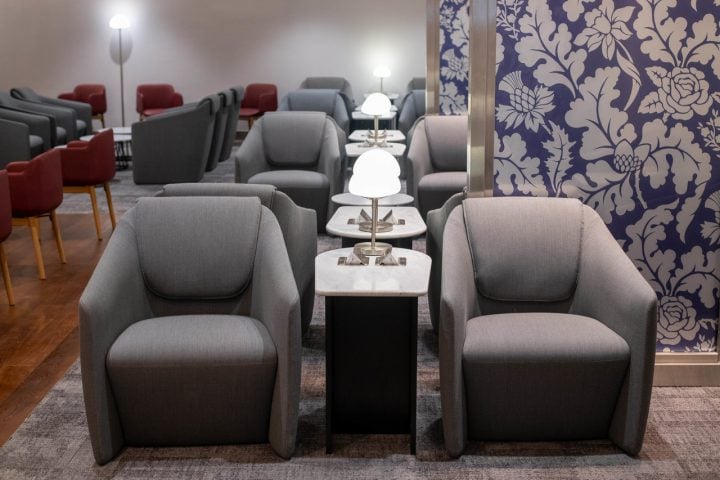 British Airways fräschar upp loungen på Linate - 2