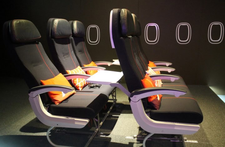 En første titt på Air France nye langdistanseseter - første klasse, business class, premium economy og økonomiklassse - Economy Class - 1