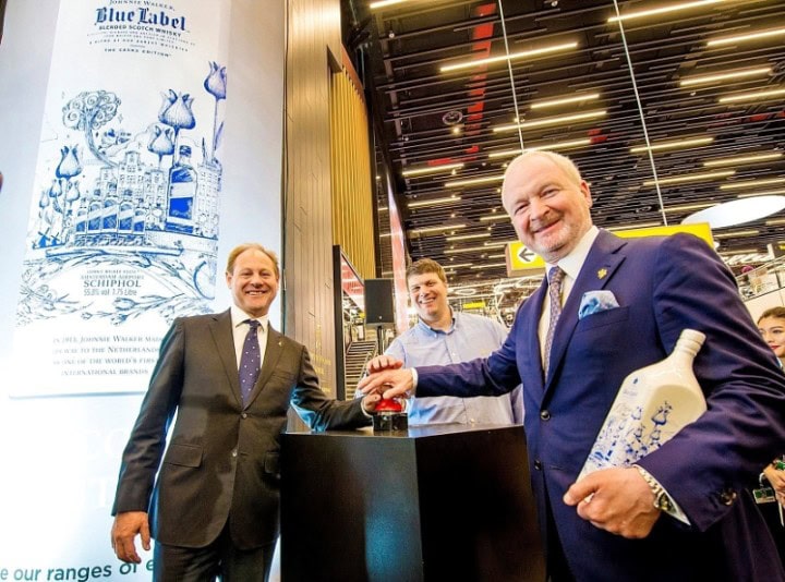 Johnnie Walker House har öppnat på Schiphol