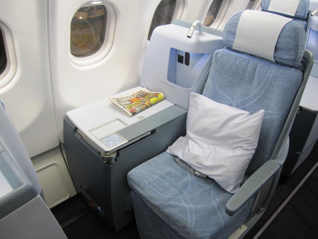 Finnair's new Business Class between Helsinki and Bangkok - 4