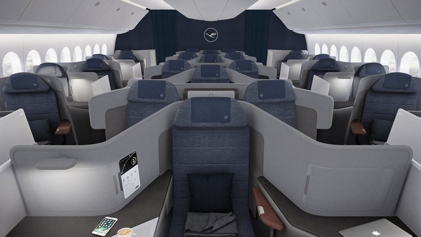 Lufthansa reveals images of new Business Class seat - 1