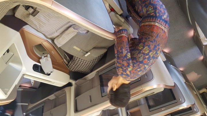 Premiär för Singapore Airlines med First Class från Kastrup i dag - 9