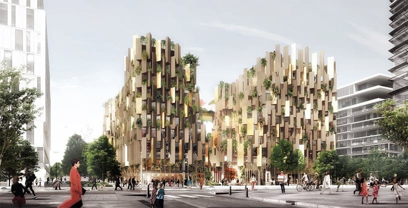An Eco-Luxury Hotel Overflowing With Plants Planned For Paris
