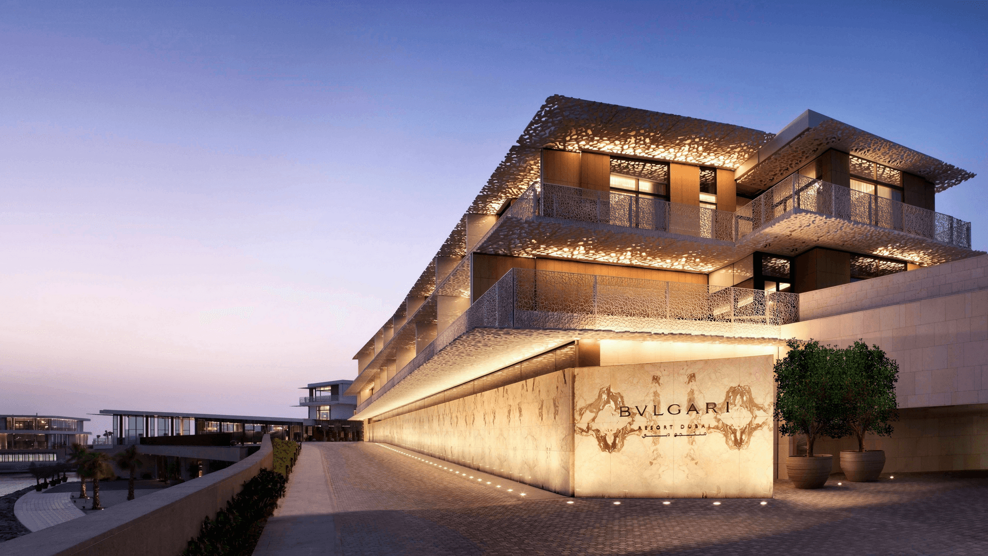 outside of Niko Romito, Bulgari Hotel resturant