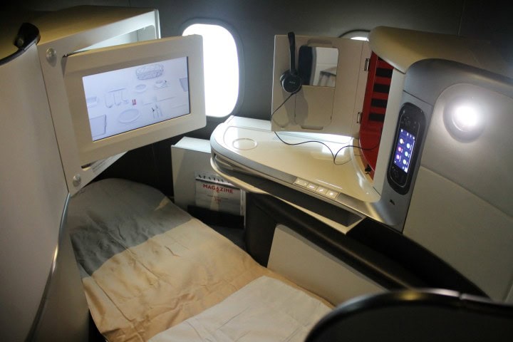 En første titt på Air France nye langdistanseseter - første klasse, business class, premium economy og økonomiklassse - Business Class - Affaires - 2
