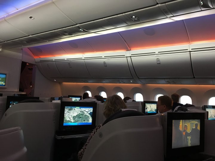 Är en resa med Qatar Airways på business class medicinen mot flygskräck? Recension av Qatar Airways Business Class, Oslo-Doha-Singapore t/r - 4