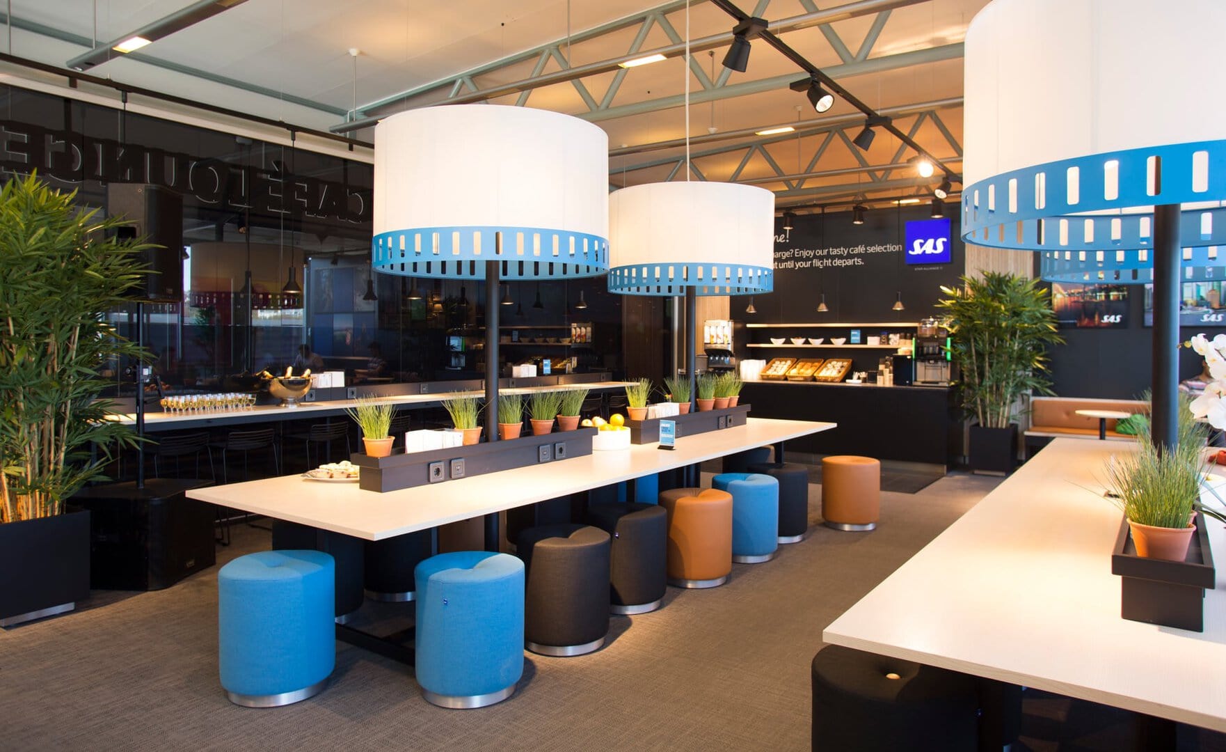 SAS nye cafélounge i Tromsø er indviet