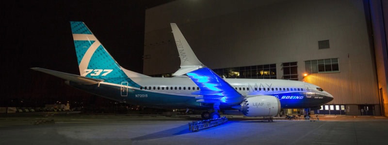 Boeing presenterar den nya 737 MAX 7