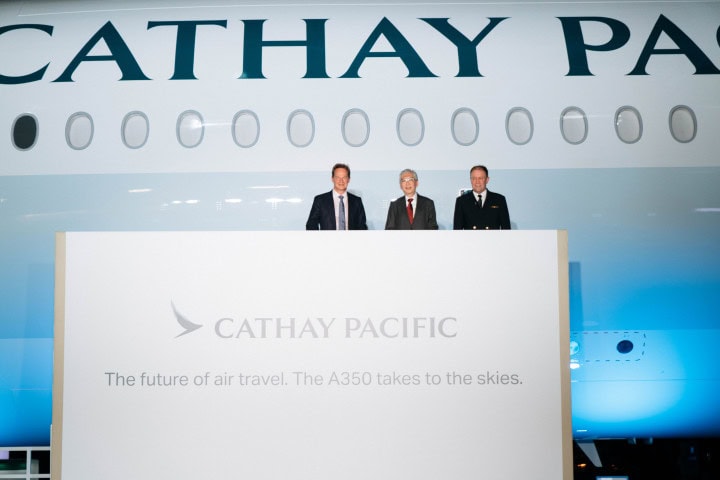 Cathay Pacific har fått sin første Airbus A350-900 - 1
