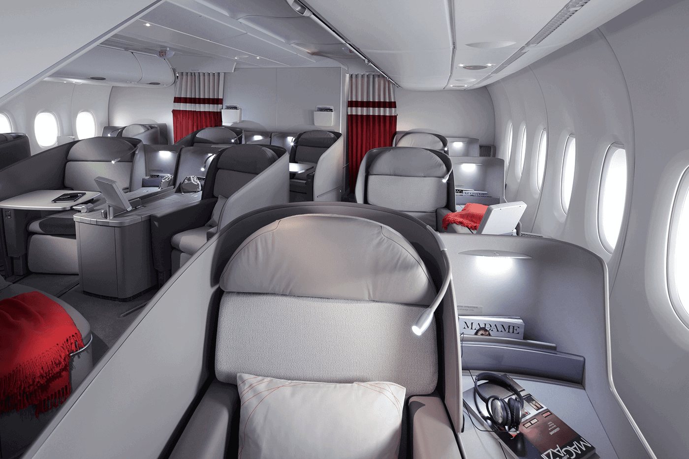 Flyselskapene med First Class på A380