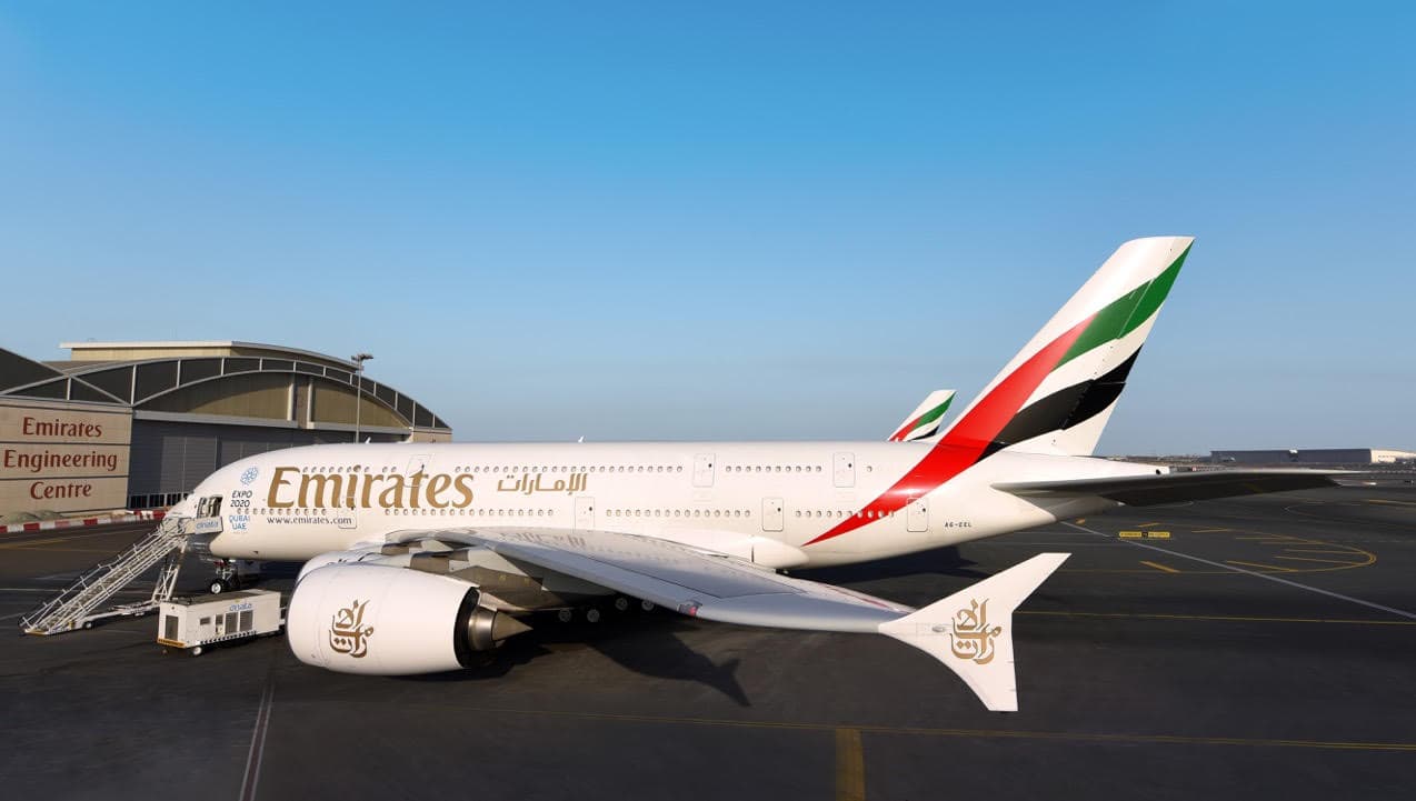 Emirates sparer 11 mio. liter vand årligt på at tørvaske flyene