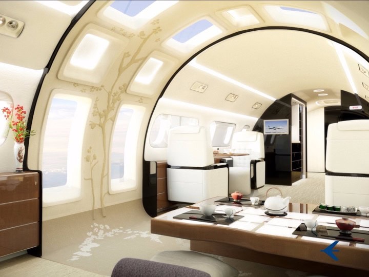 Embraer’s revolutionary new jet concept - complete with skylights - 2