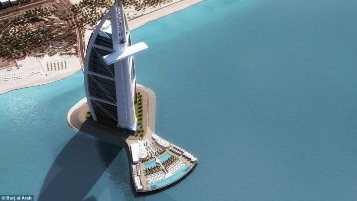 Burj Al Arab udvider med nyt udendørs område - 1