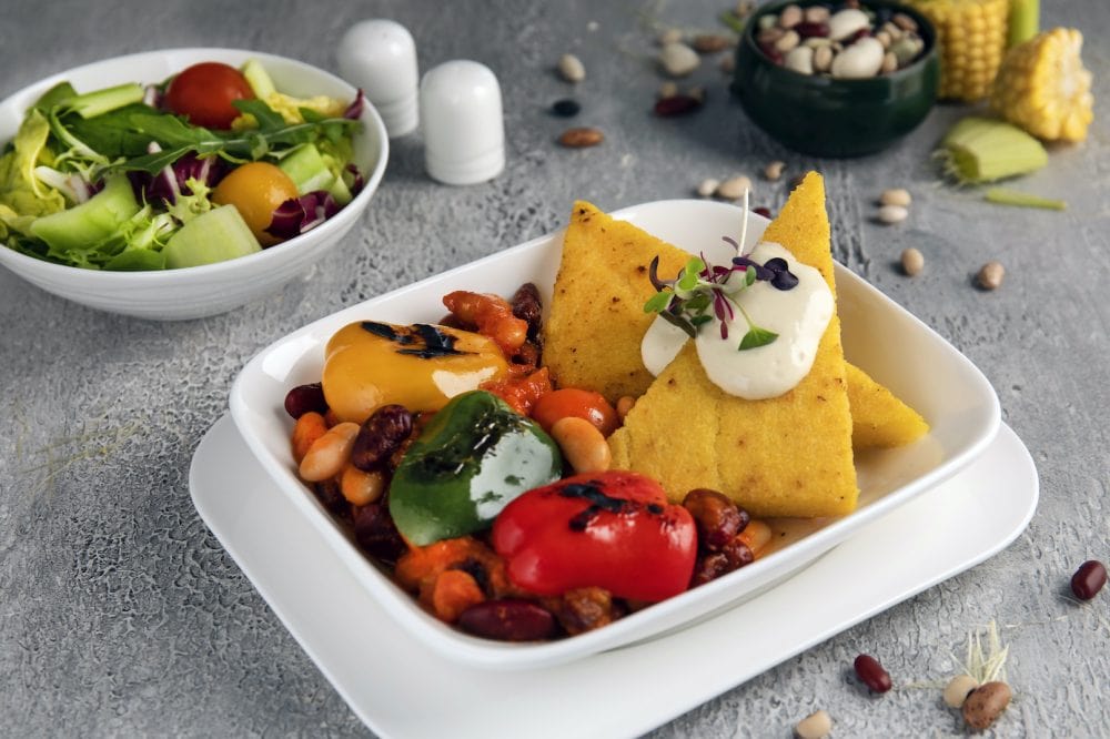 Emirates fokuserer på vegetarmat