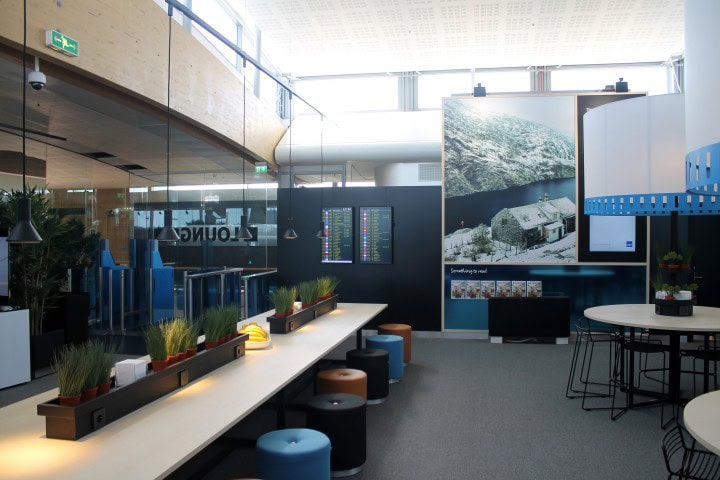 De første billeder af SAS nye indenrigslounge på Oslo Gardermoen - Hvad mener BusinessClass? - 2