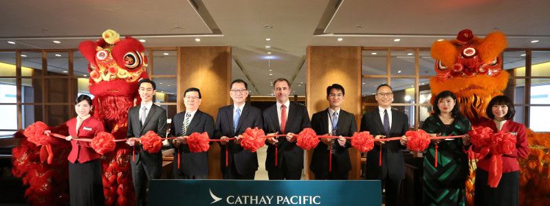Cathay Pacific åbner ny lounge på Taiwan Taoyuan International Airport