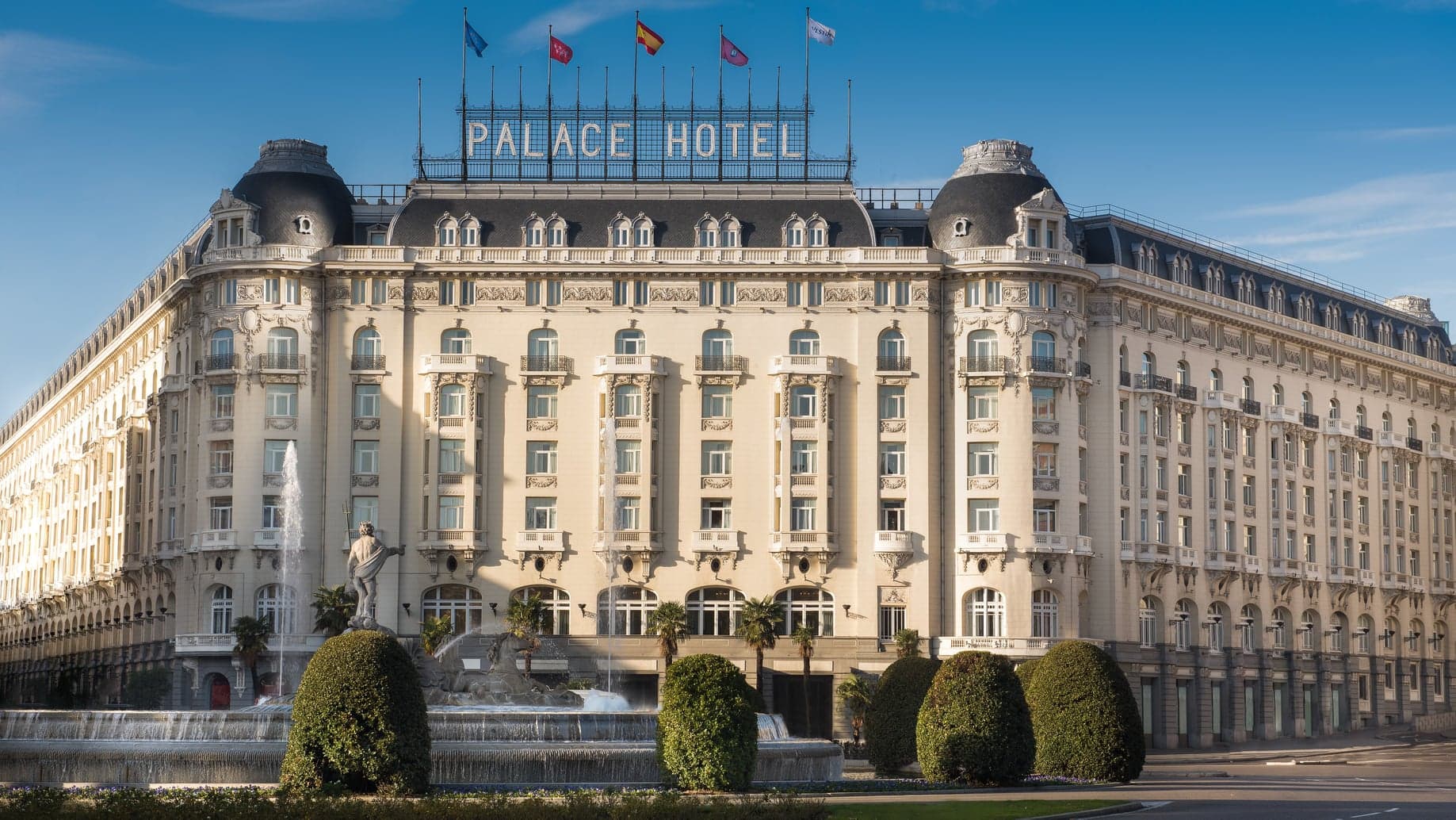 The Westlin Palace in Madrid from an outside perspective