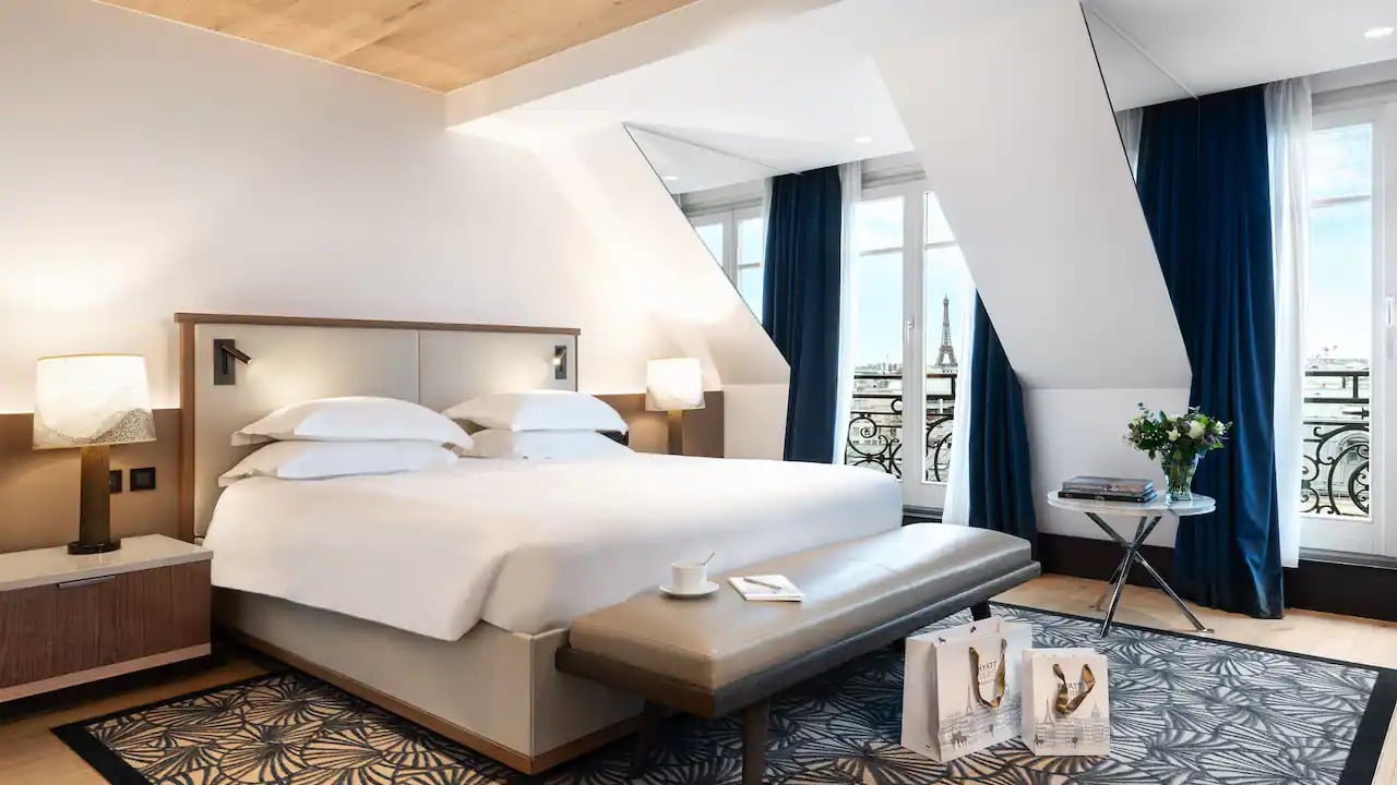 Room at hyatt paris madeleine