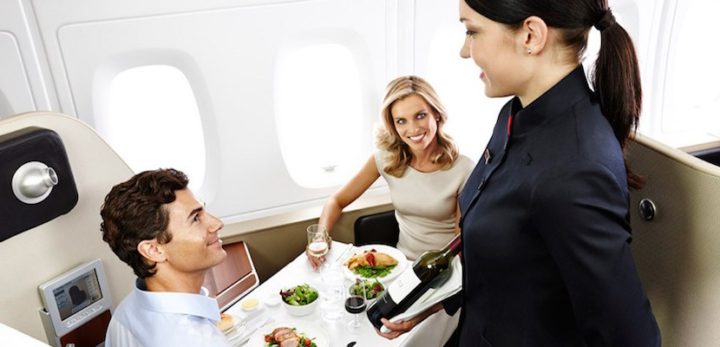 Fin vin på første klasse - hvilke flyselskaper serverer den beste vinen? - Qantas - 1