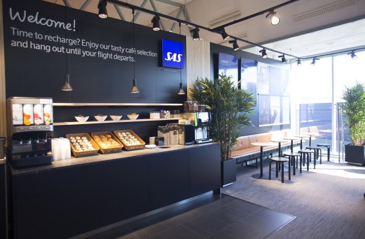 SAS nye cafélounge i Tromsø har blitt innviet - 3