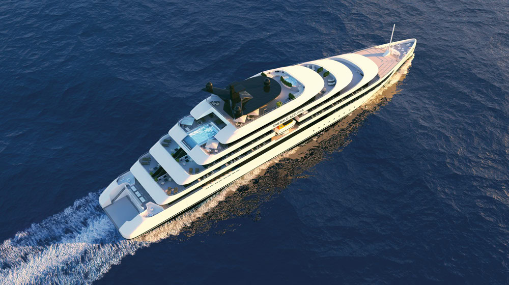 Scenic Group unveils its new 100 passenger super yacht
