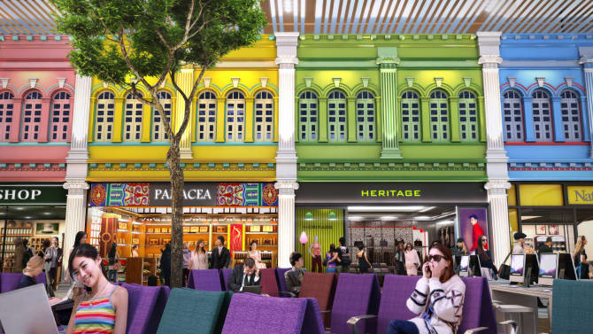 A Look Inside Changi Airport’s New Terminal 4 - 5
