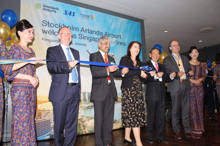 Premiere for Singapore Airlines nye Stockholm-rute - 3