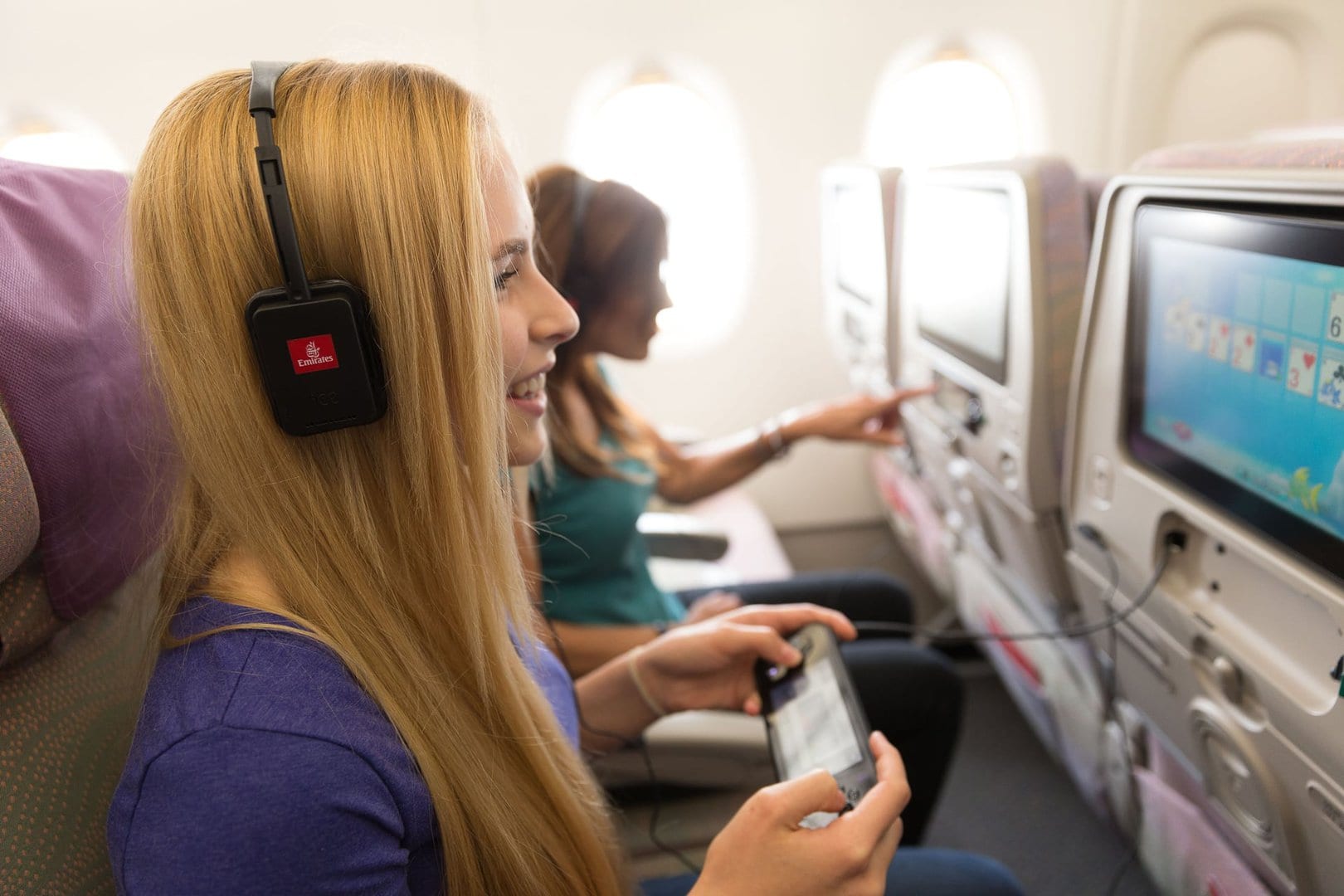 Emirates introducerer nye høretelefoner på economy class