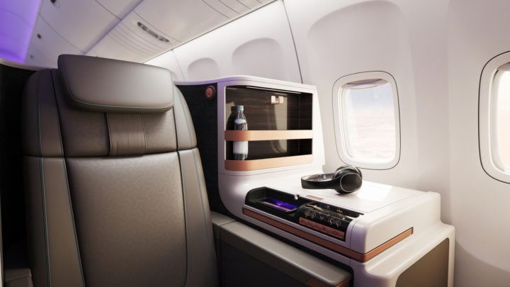 Boeing Unveils New Business Class Seat - 2