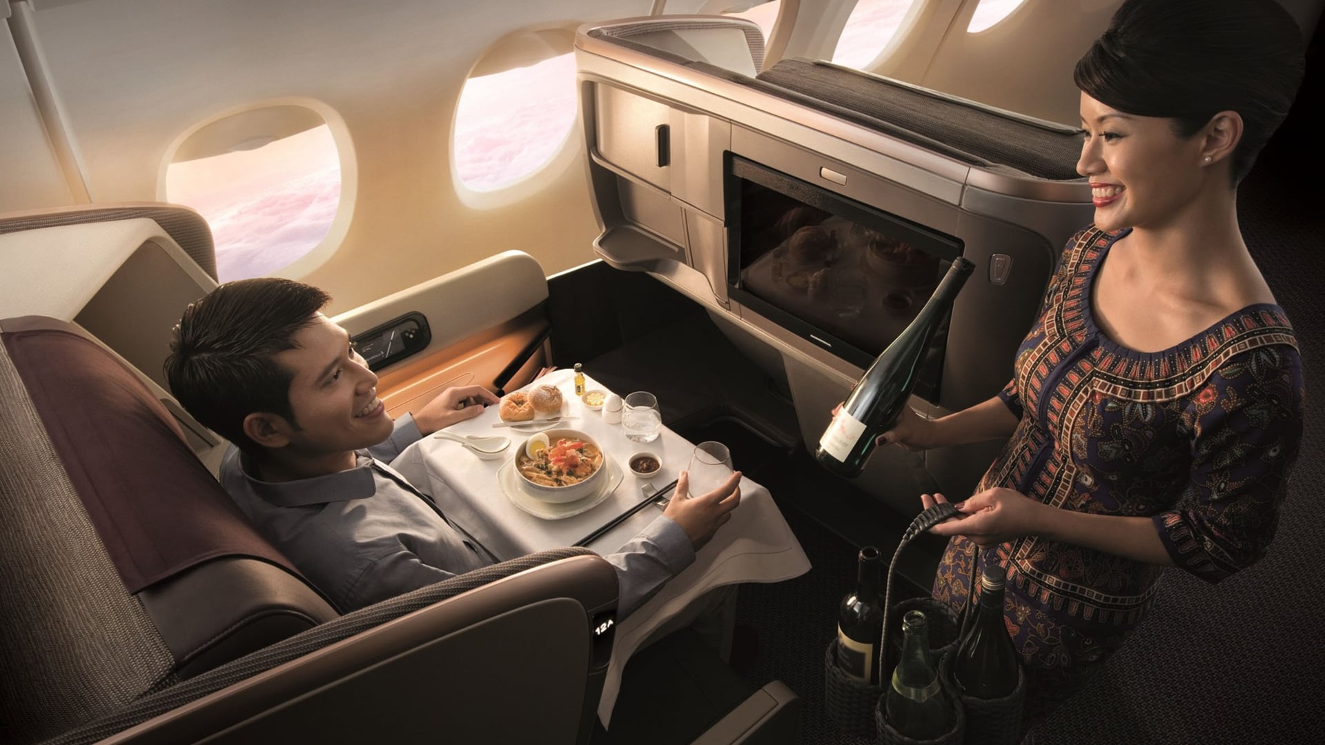 Airline review Beverages - Singapore Airlines - 0