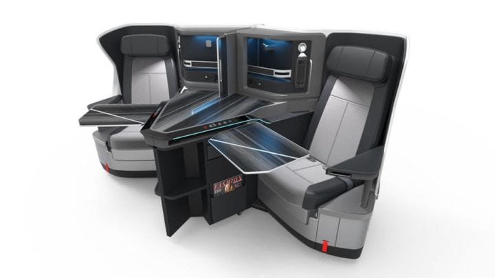 Her er KLMs nye businessclass sete ombord på Boeing 787 Dreamliner - 2