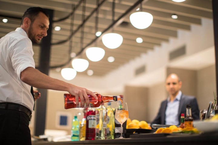 En første titt på British Airways nye luksuriøse lounge i Roma - 7