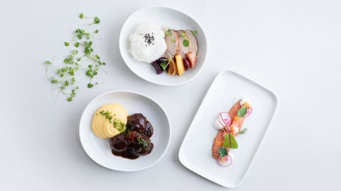 Finnair börjar sälja sina Business Class måltider i butiker