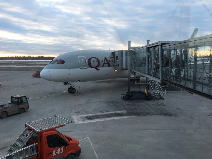Qatar Airways Business Class - a solution to a fear of flying? - On board: - 1