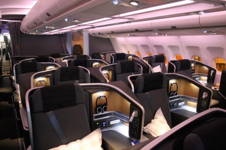 De bästa säten i business class som erbjuder mest avskildhet - 8