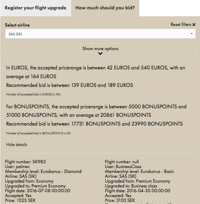 FLIGHT UPGRADE GURU: BC gir nå EB-points som reward