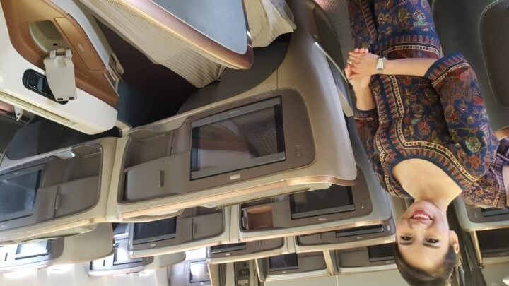 Premiär för Singapore Airlines med First Class från Kastrup i dag - 13