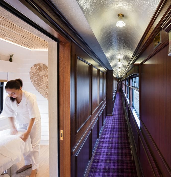 The Belmond Royal Scotsman challenges hotels with spa onboard luxury train - 2
