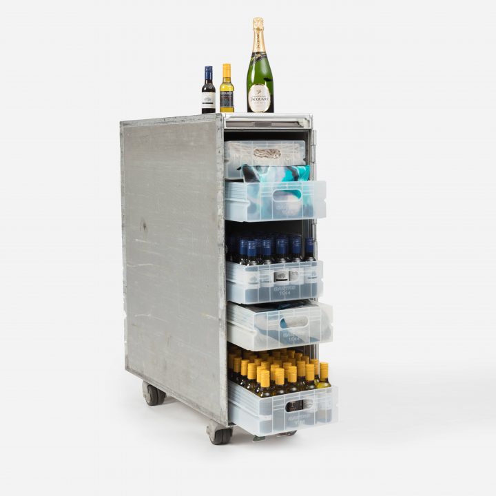 Qantas trolleys sold out instantly when the airline sold items from its retired Boeing 747 - 3