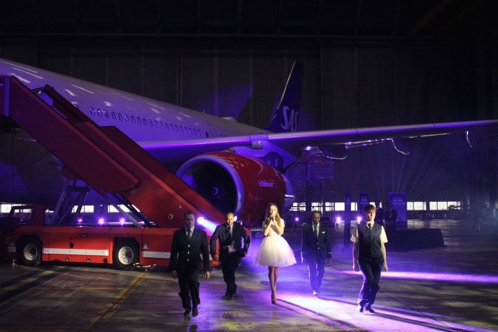 Indvielse af SAS nye Airbus A330 med nye sæder og kabiner på alle klasser - 4