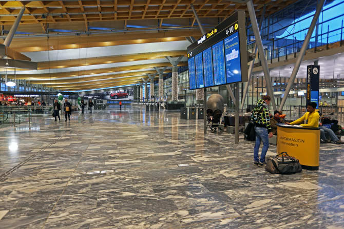 Den nye terminalen ved Oslo Lufthavn åpnes for prøvedrift - 3