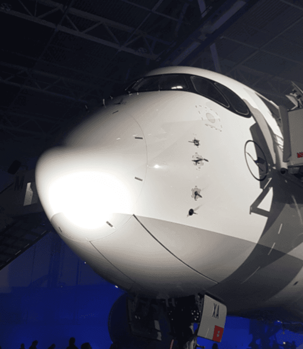 Lufthansa unveils newest Airbus A350 - 9